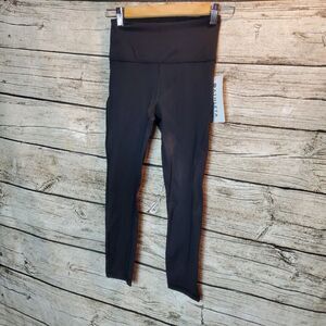 Athleta Ultimate Stash Pocket Capri Black Leggings Size XXS NWT